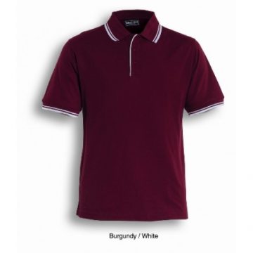 Burgundy / White